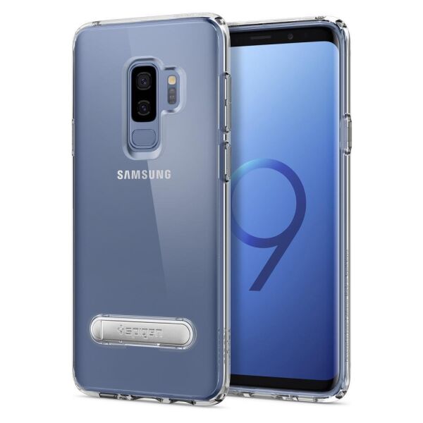 Spigen Galaxy S9 Plus ile Uyumlu Kılıf Ultra Hybrid S Crystal Clear