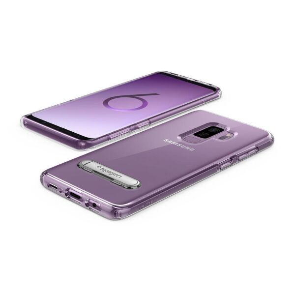 Spigen Galaxy S9 Plus ile Uyumlu Kılıf Ultra Hybrid S Crystal Clear