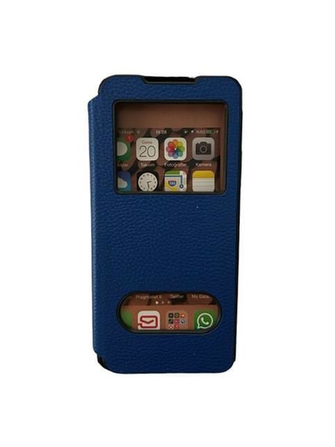 Jopus Psmart 2021 ile Uyumlu Premium Kapaklı Kılıf Mavi