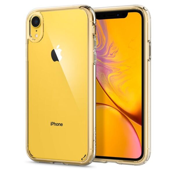 Spigen iPhone XR ile Uyumlu Kılıf Ultra Hybrid Crystal Clear