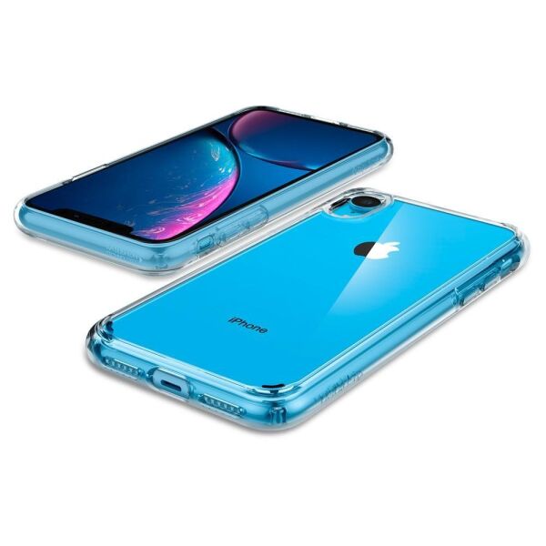 Spigen iPhone XR ile Uyumlu Kılıf Ultra Hybrid Crystal Clear