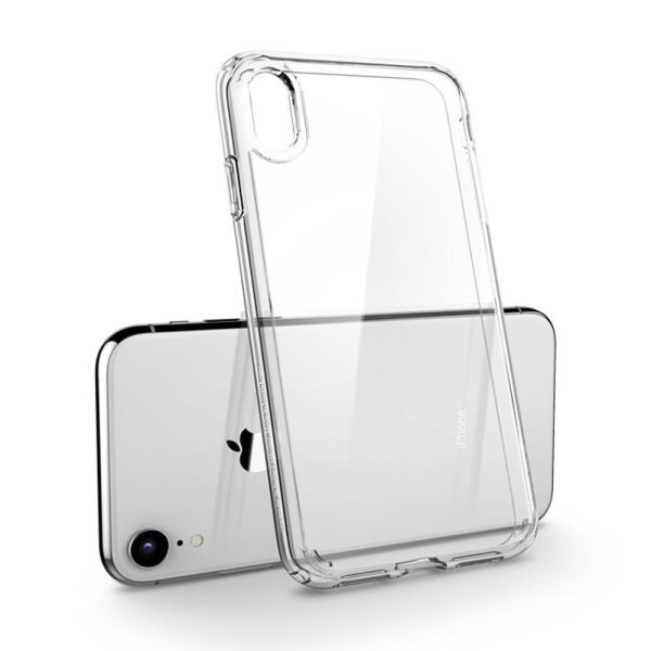 Spigen iPhone XR ile Uyumlu Kılıf Ultra Hybrid Crystal Clear