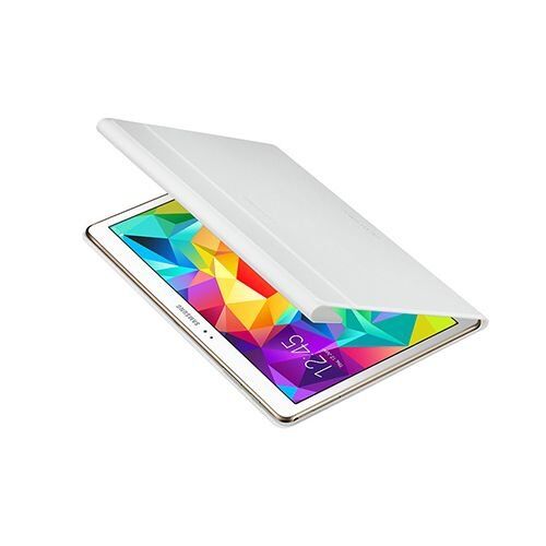 Galaxy Tab S 10.5 T800 ile Uyumlu Bookcover Kılıf Beyaz EF-BT800BWEGWW