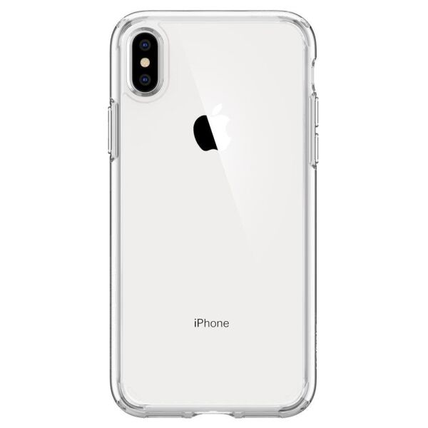 Spigen iPhone XS Max ile Uyumlu Kılıf Ultra Hybrid Crystal Clear
