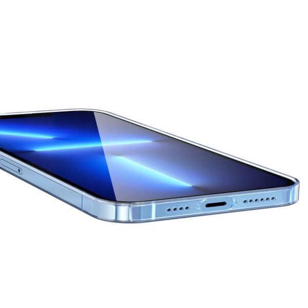 Zore iPhone 15 Pro ile Uyumlu Kılıf M-safe Şarj Özellikli Şeffaf Tek Kamera Çerçeveli Porto Kapak