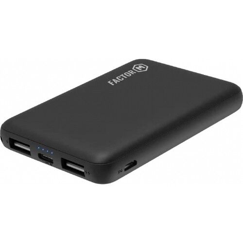 Factor M 5000 mAh Taşınabilir Şarj Cihazı Powerbank (2 USB'li) (Out)