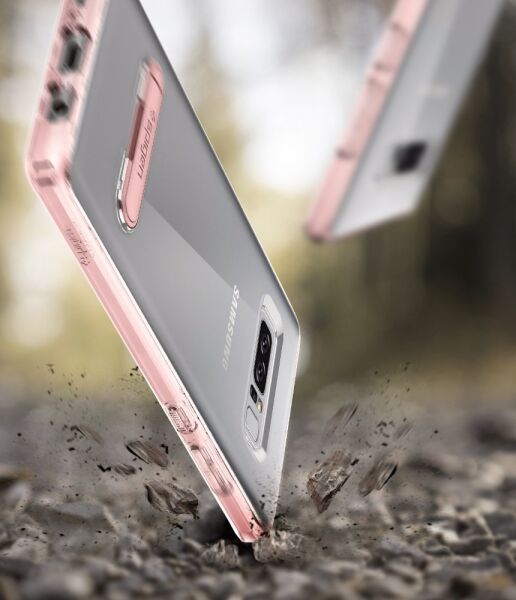 Spigen Galaxy Note 8 ile Uyumlu Kılıf Ultra Hybrid S Crystal Pink