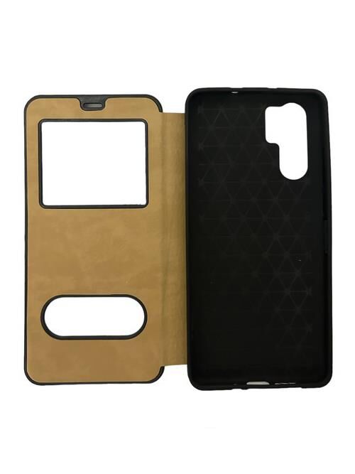 Jopus P30 Pro ile Uyumlu Premium Kapaklı Kılıf Mavi