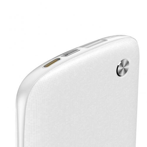 Baseus Plaid 10000 mAh Powerbank Lightnin + Micro Usb Şarj Girişli Beyaz