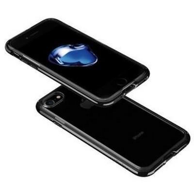 Spigen iPhone 7 ile Uyumlu Kılıf Neo Hybrid Crystal Jet Black