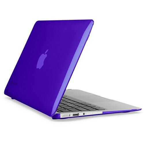 Speck SmartShell Macbook Air 11'' ile Uyumlu Koruma Kılıf Glossy Finish Purple