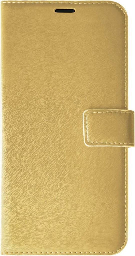 Jopus iPhone XR ile Uyumlu Kapaklı Kartlıklı Cüzdanlı Kılıf Gold