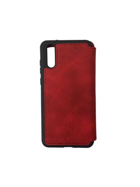 Jopus P20 ile Uyumlu Premium Kapaklı Kılıf Kırmızı