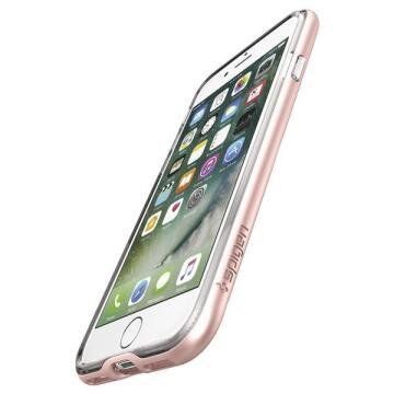 Spigen iPhone 7 ile Uyumlu Kılıf Neo Hybrid Crystal Rose Gold