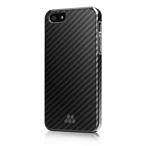 iPhone SE/5S/5 ile Uyumlu Evutec Karbon SP Kılıf Siyah