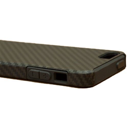 iPhone SE/5S/5 ile Uyumlu Evutec Karbon SP Kılıf Siyah