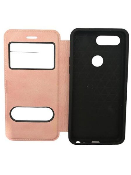 Jopus GM9 Pro ile Uyumlu Premium Kapaklı Kılıf Açık Pembe