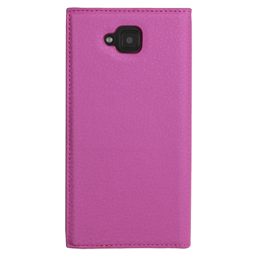 Venus 5V ile Uyumlu Kılıf Yan Model Safir Serisi Pembe