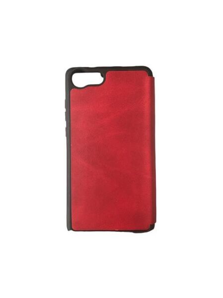 Jopus Venus V4 ile Uyumlu Premium Kapaklı Kılıf Kırmızı