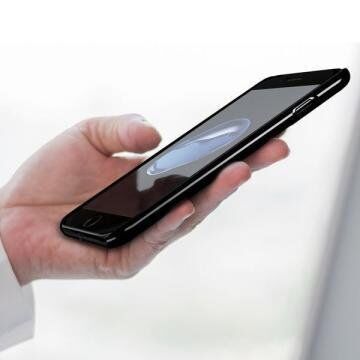 Spigen iPhone 7 Plus ile Uyumlu Kılıf Thin Fit Ultra İnce Jet Black