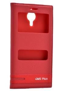 Zore GM 5 Plus ile Uyumlu Elite Serisi Pencereli Kapaklı Kırmızı