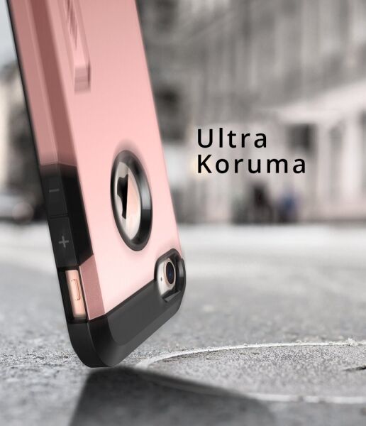Spigen iPhone 7/8 ile Uyumlu Kılıf Tough Armor 2 Rose Gold