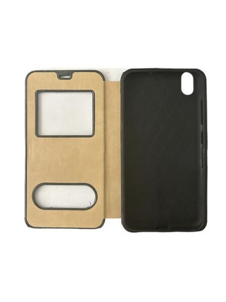 Jopus Venus V5 ile Uyumlu Premium Kapaklı Kılıf Mor