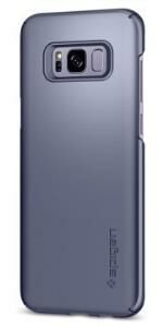Spigen Galaxy S8 ile Uyumlu Kılıf Thin Fit Orchid Gray