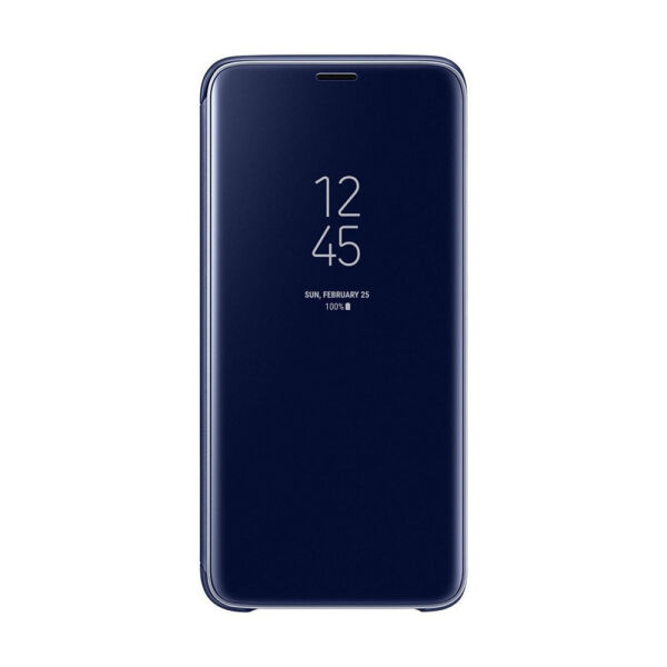 Galaxy S9 ile Uyumlu Clear View KılıfLacivert EF-ZG960CLEGWW