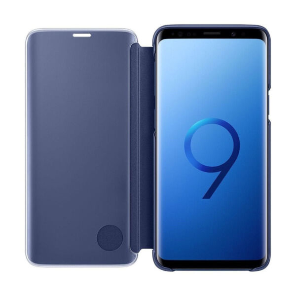 Galaxy S9 ile Uyumlu Clear View KılıfLacivert EF-ZG960CLEGWW