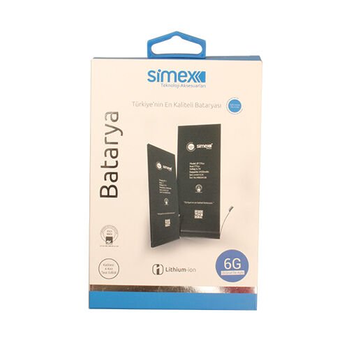Simex iPhone 6 ile Uyumlu Batarya 1810mAh