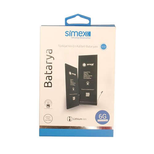 Simex iPhone 6 ile Uyumlu Batarya 1810mAh