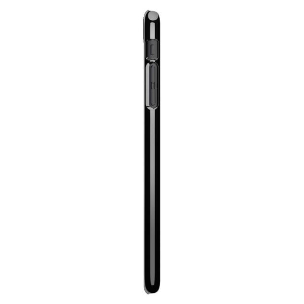 Spigen iPhone 8 Plus ile Uyumlu Kılıf Thin Fit Ultra İnce Jet Black