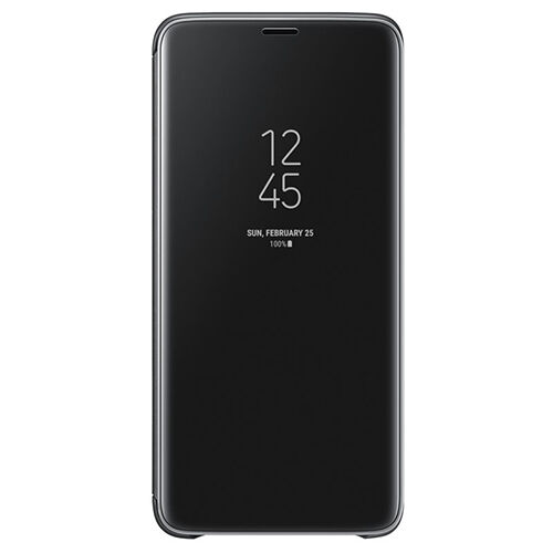Galaxy S9 Plus  ile Uyumlu Clear View KılıfSiyah EF-ZG965CBEGWW