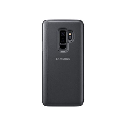 Galaxy S9 Plus  ile Uyumlu Clear View KılıfSiyah EF-ZG965CBEGWW