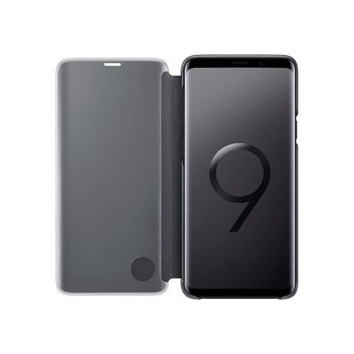 Galaxy S9 Plus  ile Uyumlu Clear View KılıfSiyah EF-ZG965CBEGWW