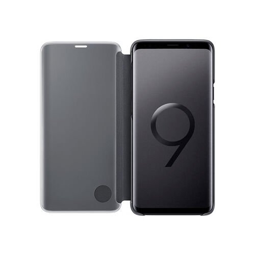 Galaxy S9 Plus  ile Uyumlu Clear View KılıfSiyah EF-ZG965CBEGWW