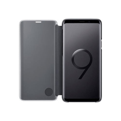 Galaxy S9 Plus  ile Uyumlu Clear View KılıfSiyah EF-ZG965CBEGWW
