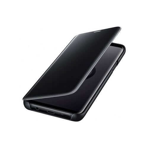 Galaxy S9 Plus  ile Uyumlu Clear View KılıfSiyah EF-ZG965CBEGWW