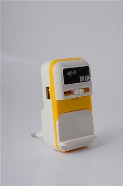 Mytell Universal Led Batarya SM-13 Ev Şarj Cihazı Sarı