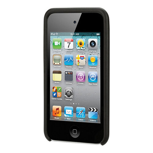Griffin iPod Touch 4 ile Uyumlu Şeffaf Siyah Stantlı Kılıf Reveal RE01915