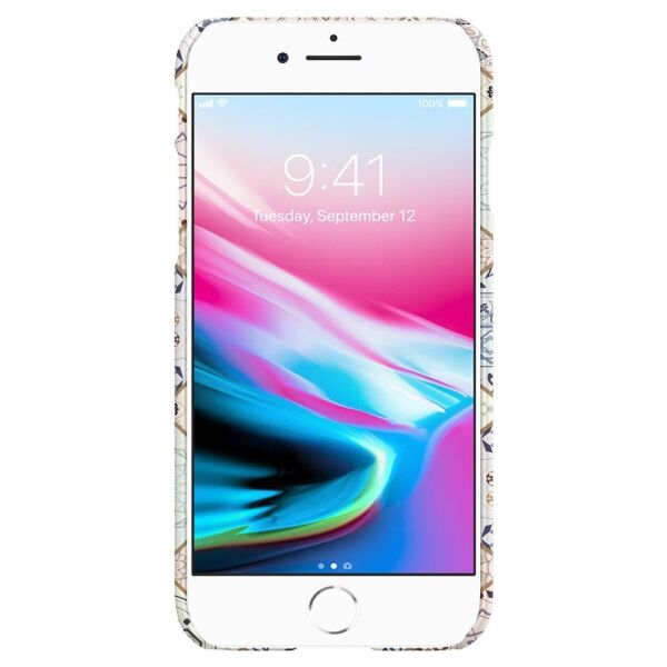 Spigen iPhone 7/8 ile Uyumlu Kılıf Thin Fit Design Edition Arabesque