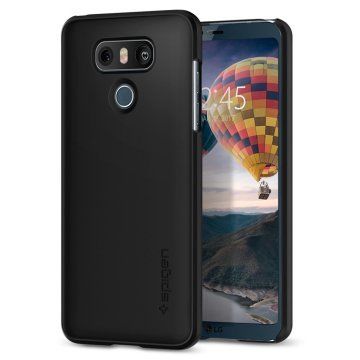 Spigen G6 ile Uyumlu Kılıf Thin Fit Black