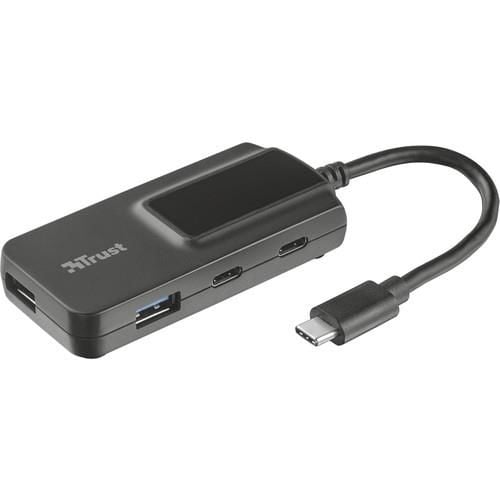 Trust 21321 OILA 2+2 Port USB-C 3.1 Hub (Out)