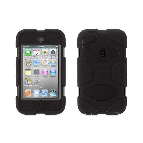 Griffin Survivor iPod Touch 4 ile Uyumlu Kılıf Siyah