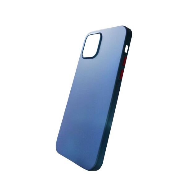 Keephone iPhone 12 (6.1'') ile Uyumlu Silikon Kılıf Mavi