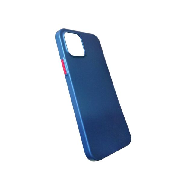 Keephone iPhone 12 (6.1'') ile Uyumlu Silikon Kılıf Mavi