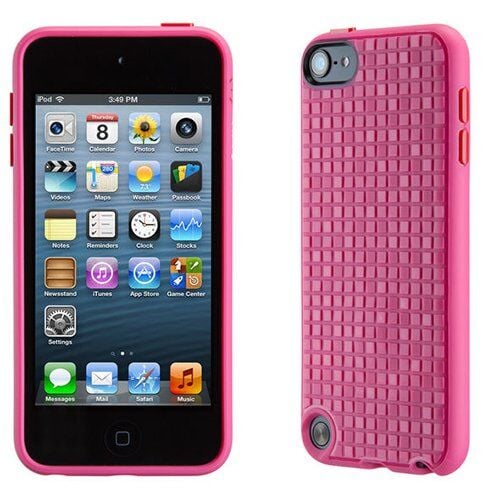 Speck iPod Touch 5 ile Uyumlu SmartFlex Silikon Kılıf Pembe