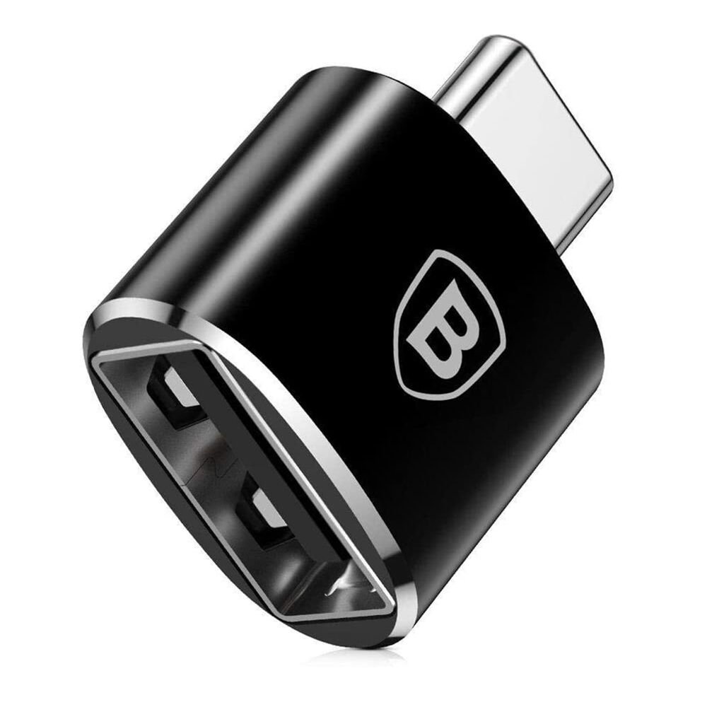 Baseus Type-C OTG Adaptör Siyah CATOTG-01