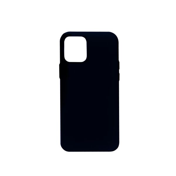 Keephone iPhone 12 (6.1'') ile Uyumlu Silikon Kılıf Siyah